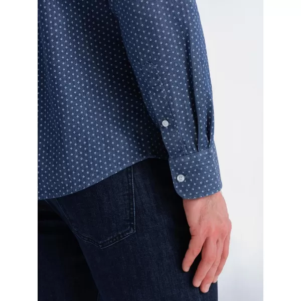 Pánska košeľa OMBRE OM-SHDS-0179 MODRÁ 