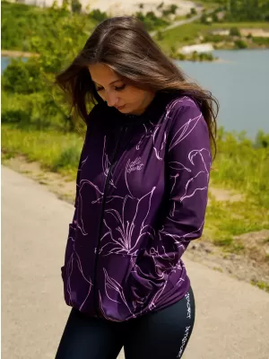 Dámska prémiová funkčná mikina na zips ALTISPORT VOJ/ALW100MI02 FUCHSIOVÁ