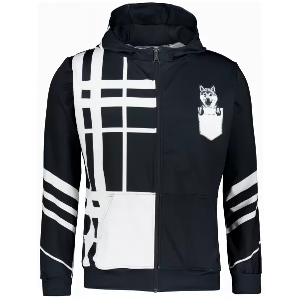  Pánska prémiová funkčná mikina na zips ALTISPORT VOJ/ALM098MI02 SHIBA 
