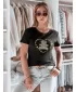 Dámske tričko DSTREET TEDDYCAP RY2746 ČIERNA