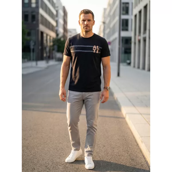  Pánske tričko ALTISPORT EBEN ČIERNA 