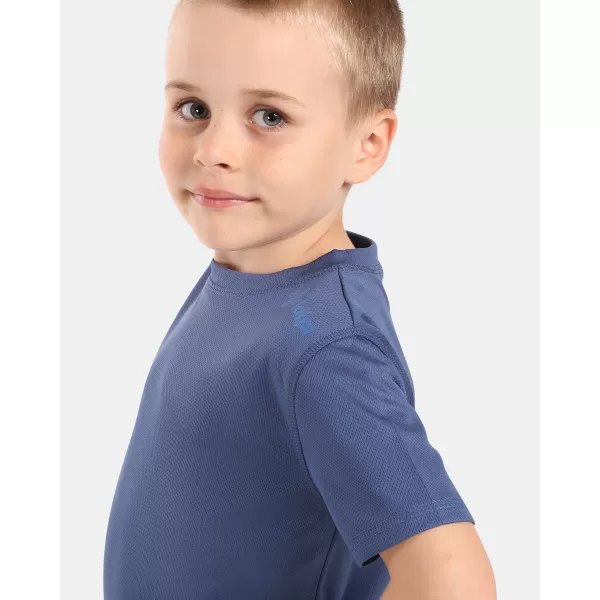  Dětské funkční triko KILPI DIMA-J YJ0301KI TMAVO MODRÁ 