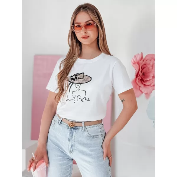 Dámske tričko DSTREET WOMANPOW RY2804 BIELA 