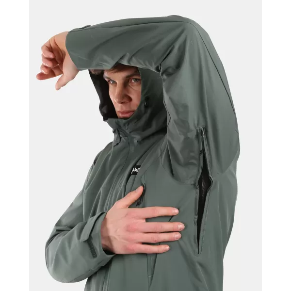  Mužský kabát KILPI AYRA-M YM0130KI KHAKI 