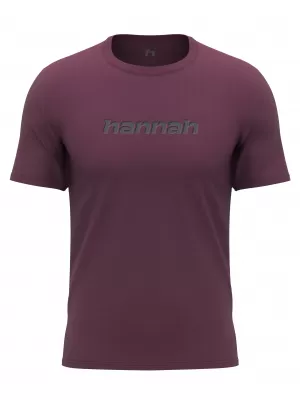 Tričko HANNAH BINE ČERVENÝ MAHAGÓN