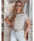 Dámske tričko DSTREET LINESS RY2818 BIELA