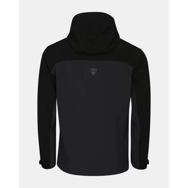  Pánska bunda so softshell KILPI ONTAVIO-M YM0111KI TMAVO ŠEDÝ 