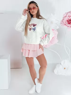 Dámska mikina DSTREET MADELIN BY1459 SVETLO ŠEDÁ