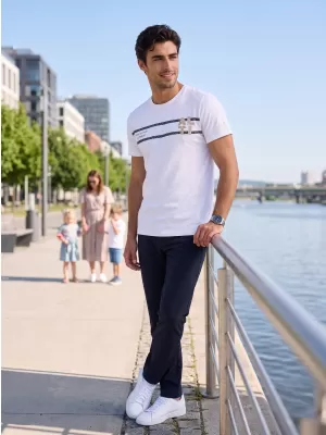 Pánske tričko ALTISPORT EBEN BIELA