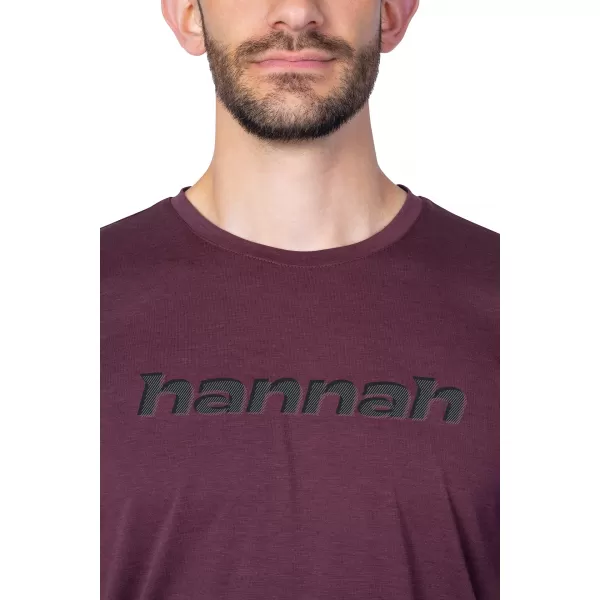  Tričko HANNAH BINE ČERVENÝ MAHAGÓN 