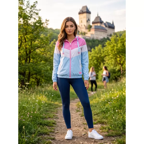  Dámska bunda ALTISPORT EDNA SVETLO RUŽOVÁ 