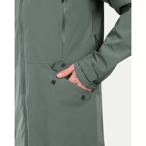  Mužský kabát KILPI AYRA-M YM0130KI KHAKI 