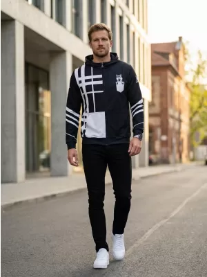 Pánska prémiová funkčná mikina na zips ALTISPORT VOJ/ALM098MI02 SHIBA