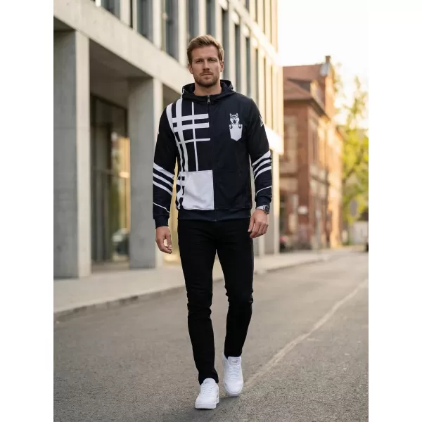  Pánska prémiová funkčná mikina na zips ALTISPORT VOJ/ALM098MI02 SHIBA 