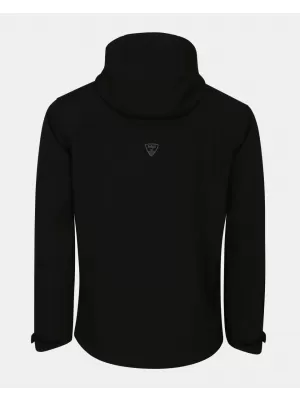 Pánska bunda so softshell KILPI ONTAVIO-M YM0111KI ČIERNY