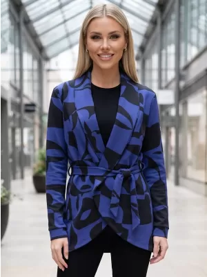 Dámska mikinová bunda KIXMI URSIE MODRÁ