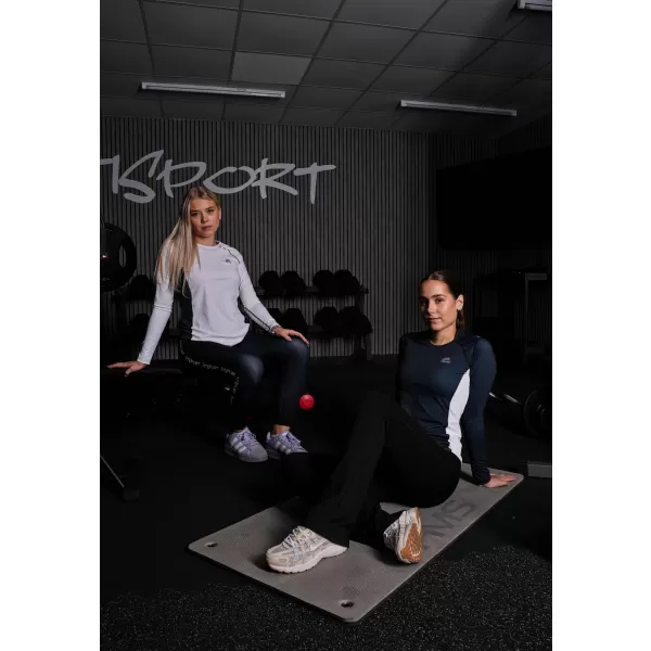  Dámske prémiové funkčné tričko s dlhým rukávom ALTISPORT VOJ/ALW078TR03 BIELA 