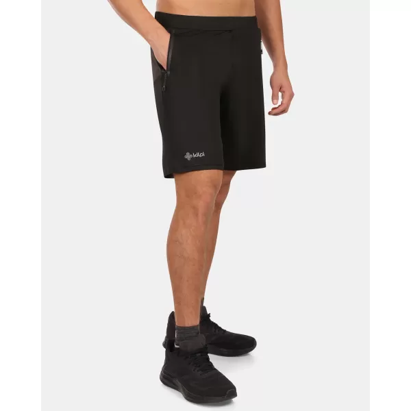  Pánske fitness šortky KILPI NANTES-M YM0417KI ČIERNA 