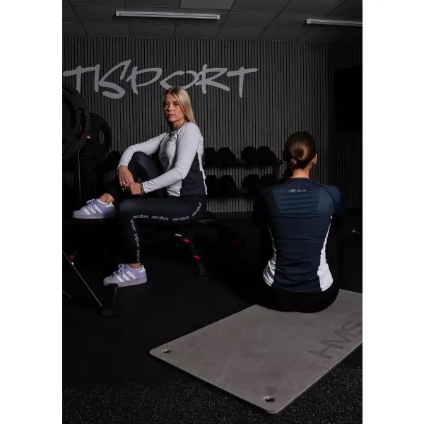  Dámske prémiové funkčné tričko s dlhým rukávom ALTISPORT VOJ/ALW078TR03 BIELA 