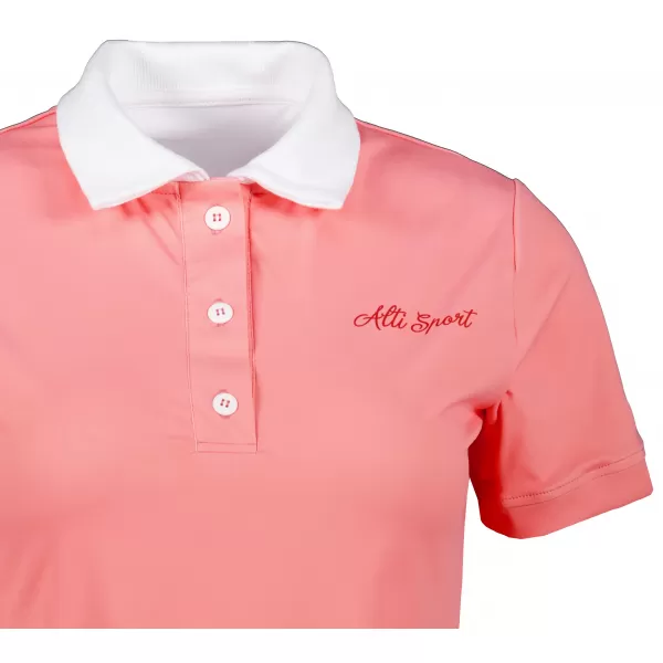  Dámske funkčné tričko s prémiovým golierom ALTISPORT VOJ/ALW075TR05 BROSKYŇA 