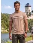 Pánske tričko ALTISPORT EBEN BÉŽOVÁ