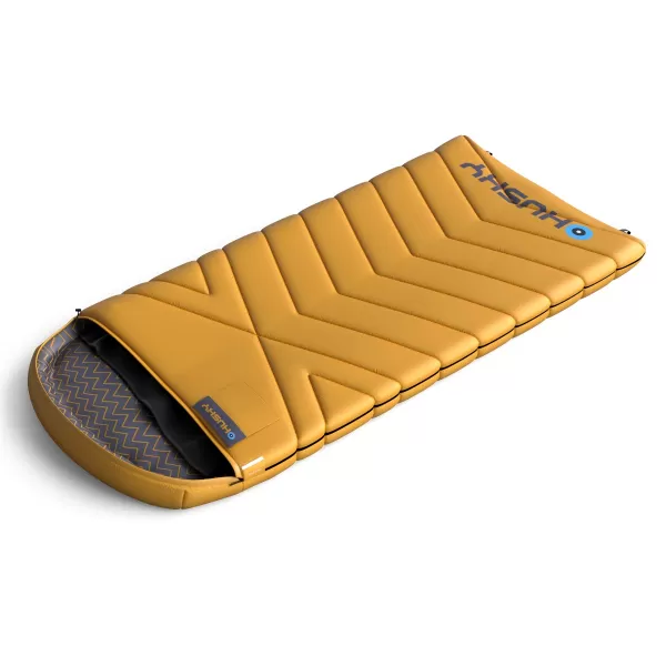 Dekový spací vak HUSKY GIZMO -5°C HORČICA 
