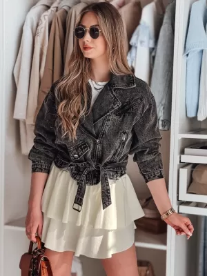 Dámska sukňa DSTREET FALBELA CY0493 BIELA