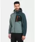 Pánska bunda so softshell KILPI ONTAVIO-M YM0111KI KHAKI