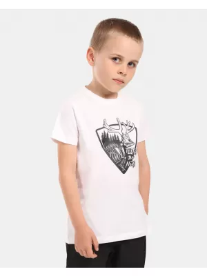 Chlapčenská košeľa KILPI SALO-JB YJ0371KI BIELY