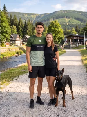 Pánske prémiové plus funkčné tričko ALTISPORT VOJ/ALM051TR02 KAKI