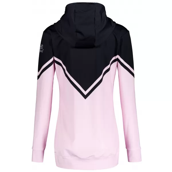  Dámska prémiová funkčná mikina na zips ALTISPORT VOJ/ALW101MI02 RUŽOVÁ/ČIERNA 