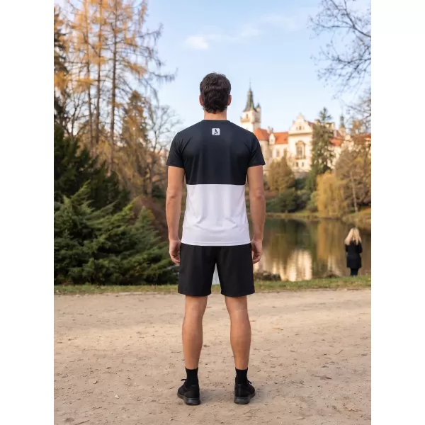  Pánske prémiové plus funkčné tričko ALTISPORT VOJ/ALM051TR02 ČIERNA 
