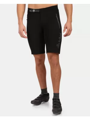 Pánske bicykle šortky KILPI HIXON-M YM0454KI ČIERNY
