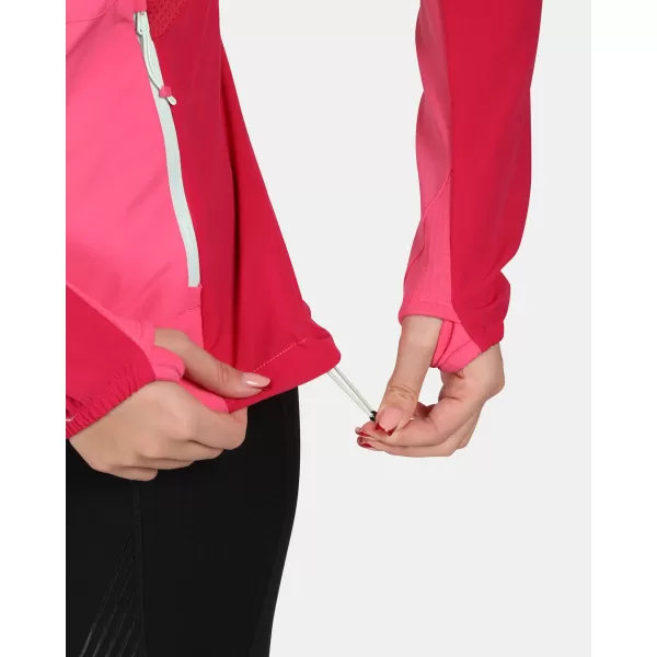  Dámska bunda softshell KILPI BALEO-W YL0125KI RUŽOVÝ 