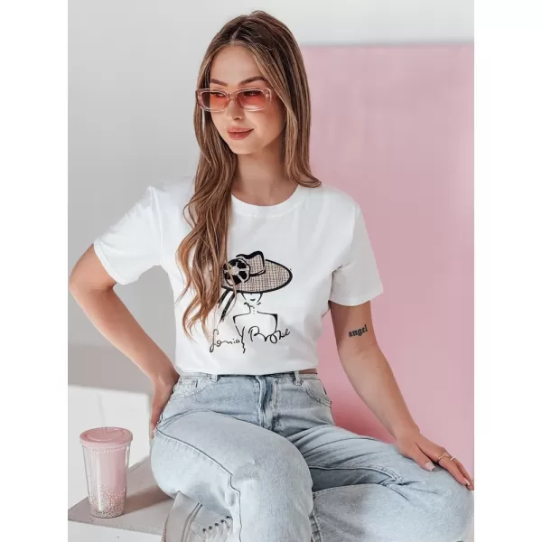  Dámske tričko DSTREET WOMANPOW RY2804 BIELA 