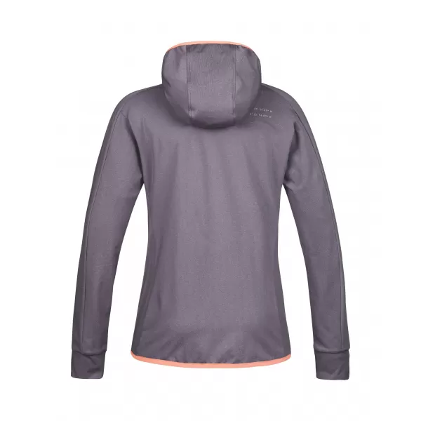  Dámska mikina HANNAH NYMA HOODY GRAY RIDGE MEL 