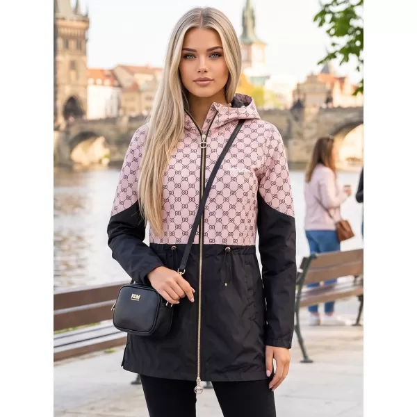  Dámska bunda KIXMI UNNI ĽAHKÁ BÉŽOVÁ/ČIERNA 
