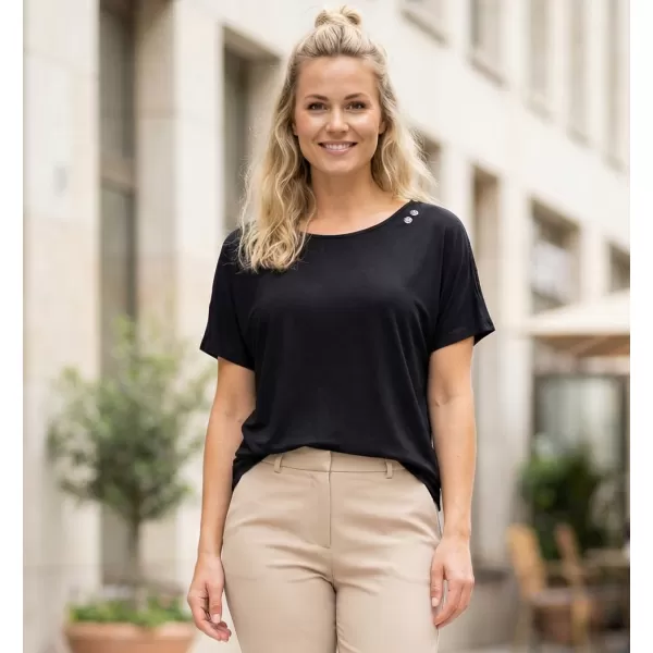  Dámske tričko ALTISPORT ELEORA ČIERNA 
