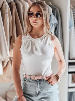 Dámske tielko DSTREET PERBOW RY2732 BIELA