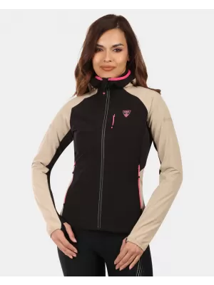 Dámska bunda softshell KILPI BALEO-W YL0125KI BÉŽOVÝ