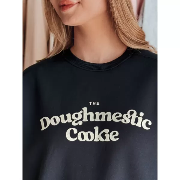  Dámska mikina DSTREET COOKIES BY1447 TMAVO MODRÁ 