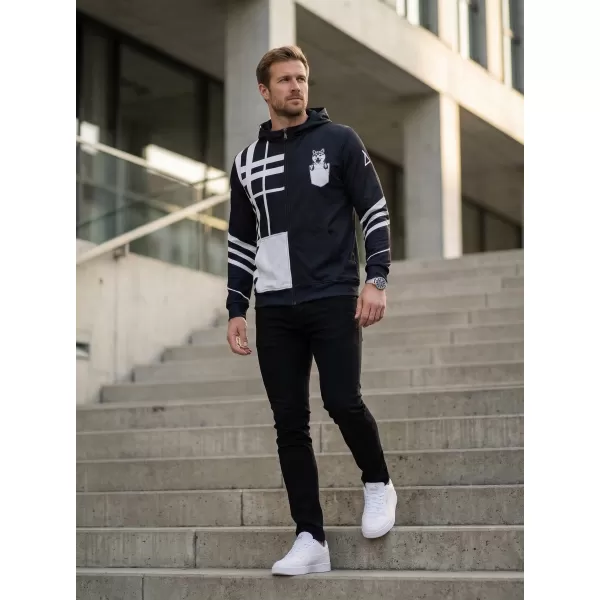  Pánska prémiová funkčná mikina na zips ALTISPORT VOJ/ALM098MI02 SHIBA 