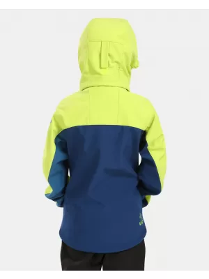 Bunda chlapcov KILPI RAVIO-J YJ0107KI TMAVO MODRÁ