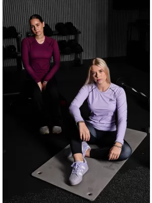 Dámske prémiové funkčné tričko s dlhým rukávom ALTISPORT VOJ/ALW078TR03 ORGOVÁN
