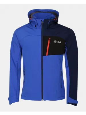 Pánska bunda so softshell KILPI ONTAVIO-M YM0111KI MODRÝ