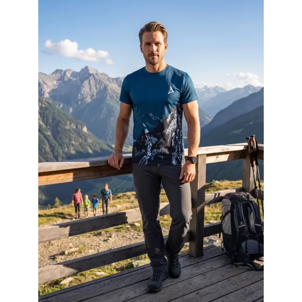  Pánske prémiové plus funkčné tričko ALTISPORT VOJ/ALM059TR02 NÁVYKY 