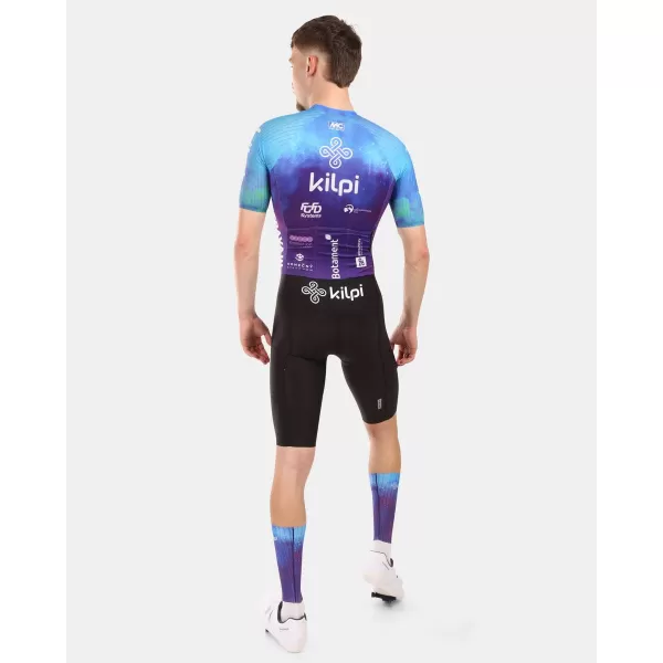  Kombinéza bicykla s krátkymi rukávmi KILPI AURORA-M YM0367KI MODRÝ 