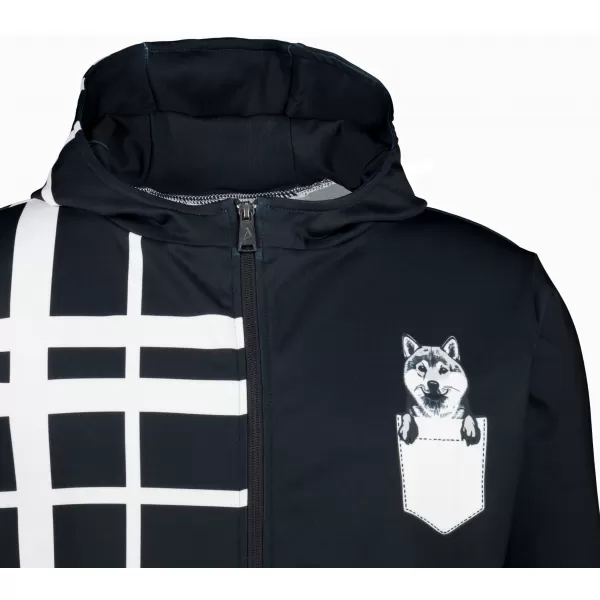  Pánska prémiová funkčná mikina na zips ALTISPORT VOJ/ALM098MI02 SHIBA 