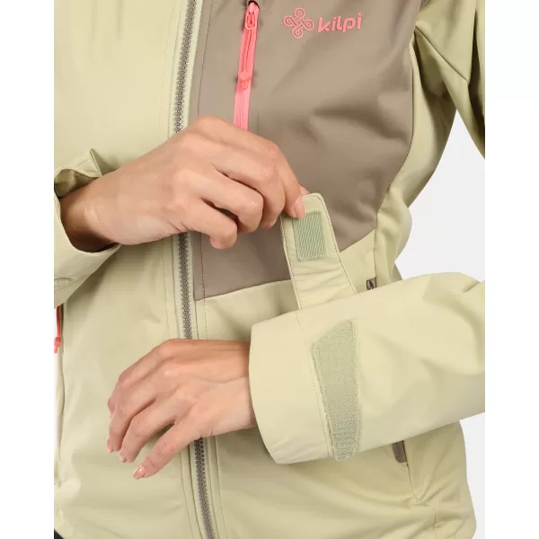  Dámska softshellová bunda KILPI BELTRA-W YL0110KI BÉŽOVÁ 