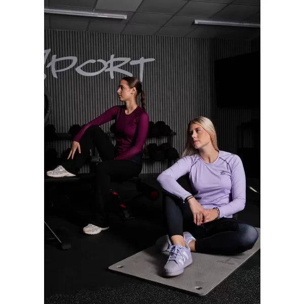  Dámske prémiové funkčné tričko s dlhým rukávom ALTISPORT VOJ/ALW078TR03 ORGOVÁN 